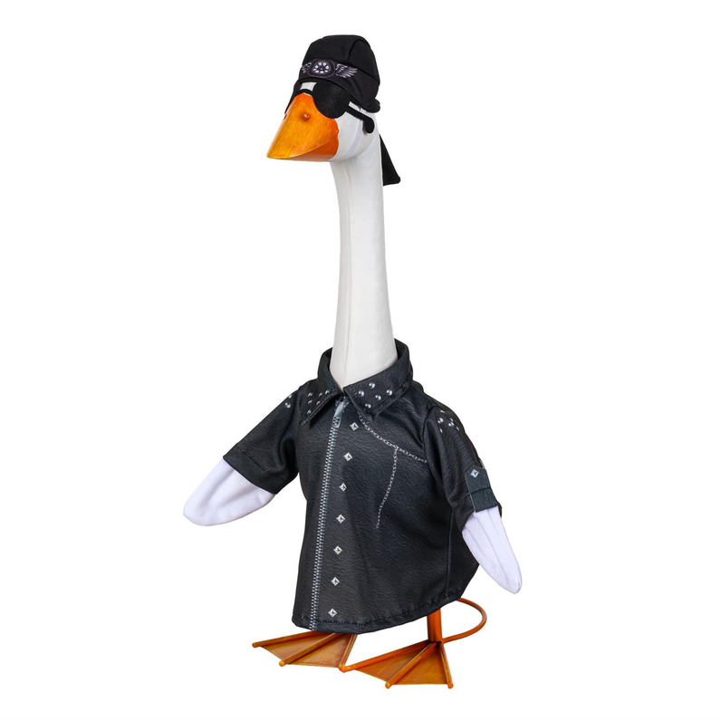 Giddy The Goose Biker Outfit