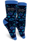 This Too Shall Pass... But Fuck Womens Crew Socks