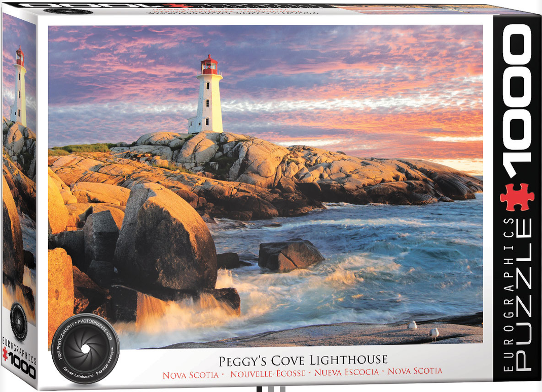 Peggy's Cove Lighthouse Jigsaw Puzzle