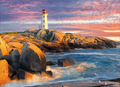 Peggy's Cove Lighthouse Jigsaw Puzzle