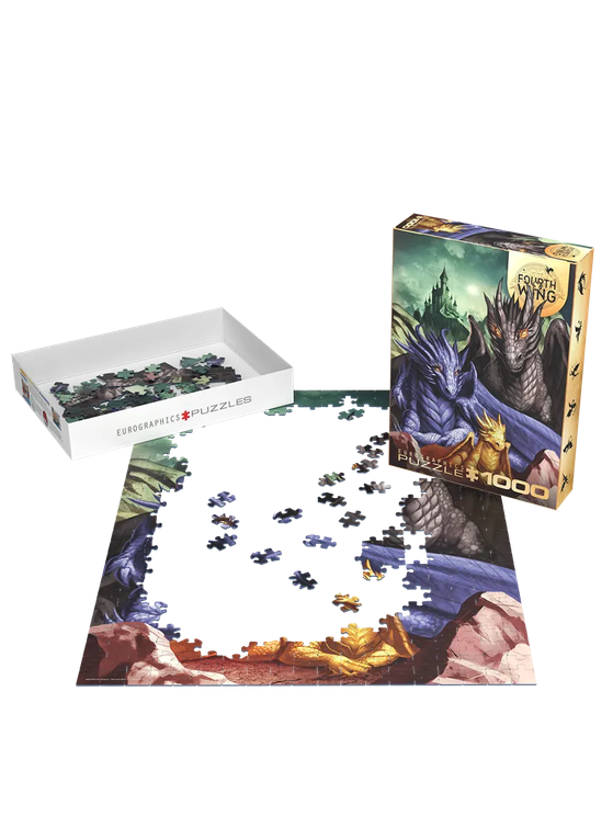 Tairn, Sgaeyl & Andarna Jigsaw Puzzle