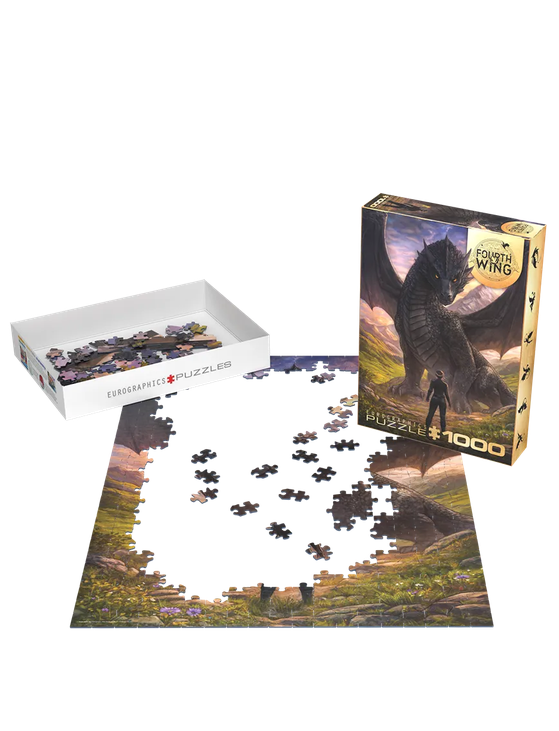 Violet Meets Tairn Jigsaw Puzzle