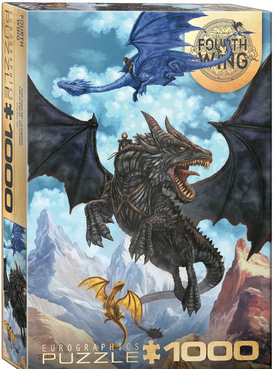 Violet, Dragon Rider Jigsaw Puzzle