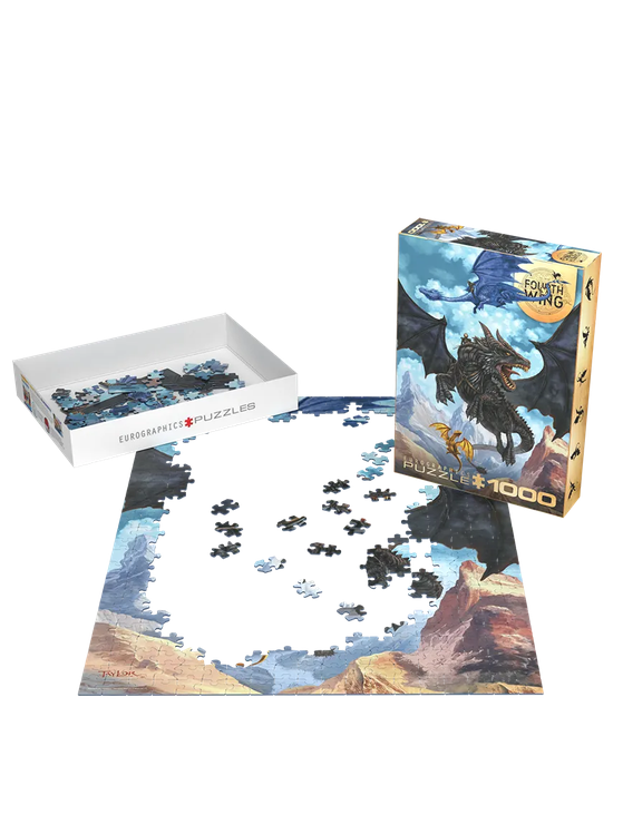Violet, Dragon Rider Jigsaw Puzzle