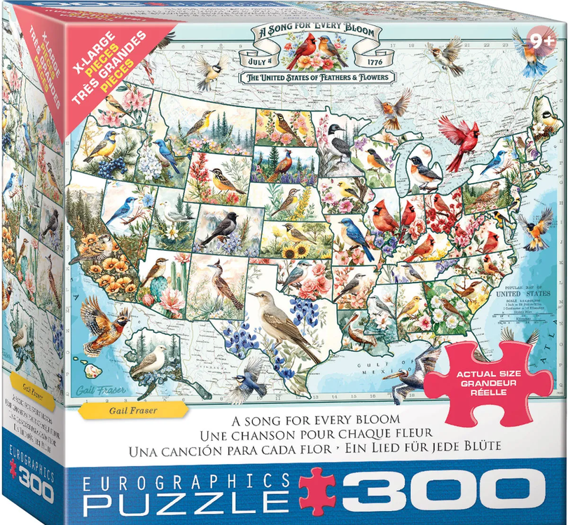 A Song For Every Bloom Jigsaw Puzzle
