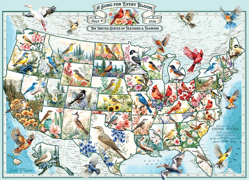 A Song For Every Bloom Jigsaw Puzzle