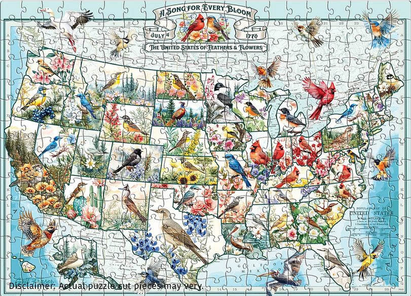 A Song For Every Bloom Jigsaw Puzzle