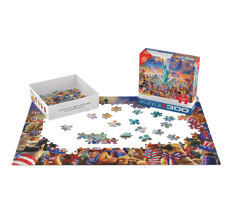 U.S.A. Pets Festival Jigsaw Puzzle