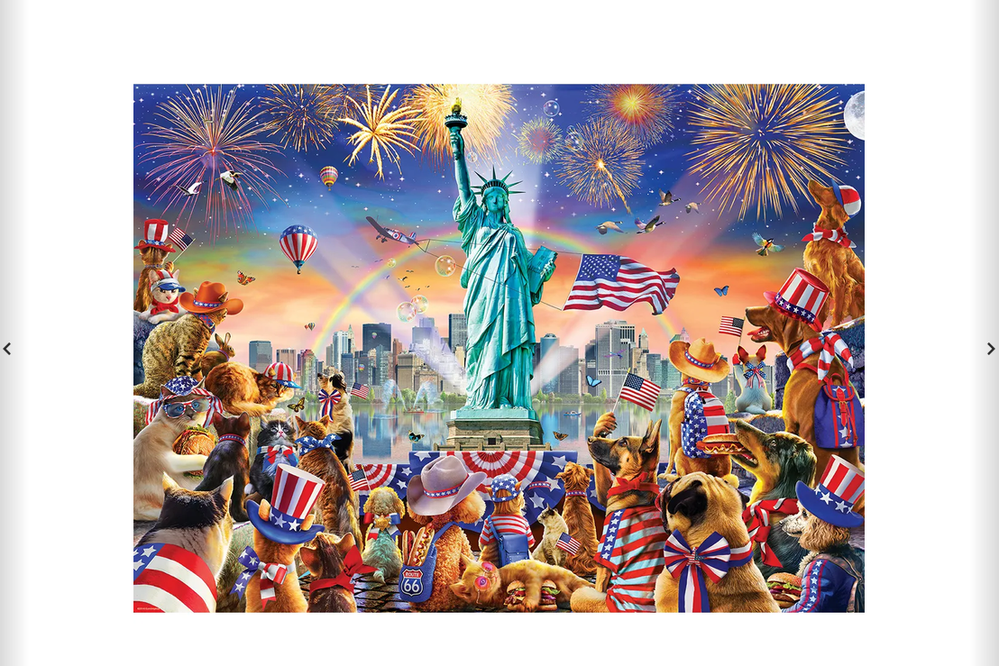 U.S.A. Pets Festival Jigsaw Puzzle