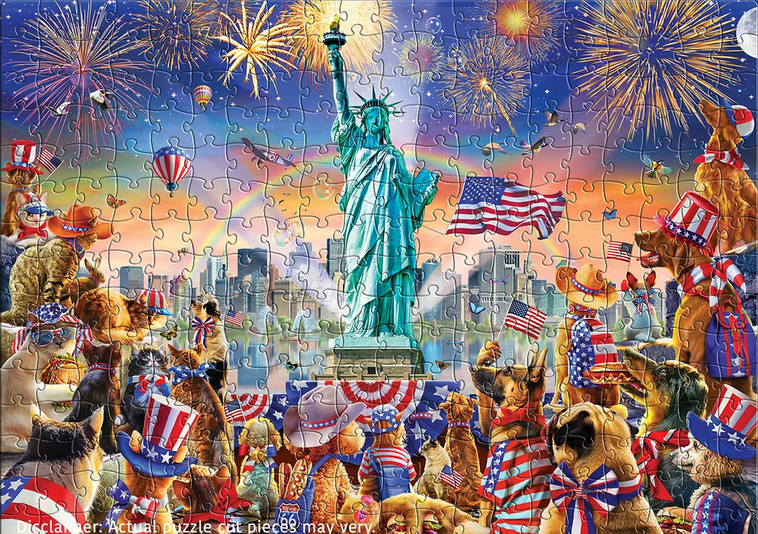 U.S.A. Pets Festival Jigsaw Puzzle