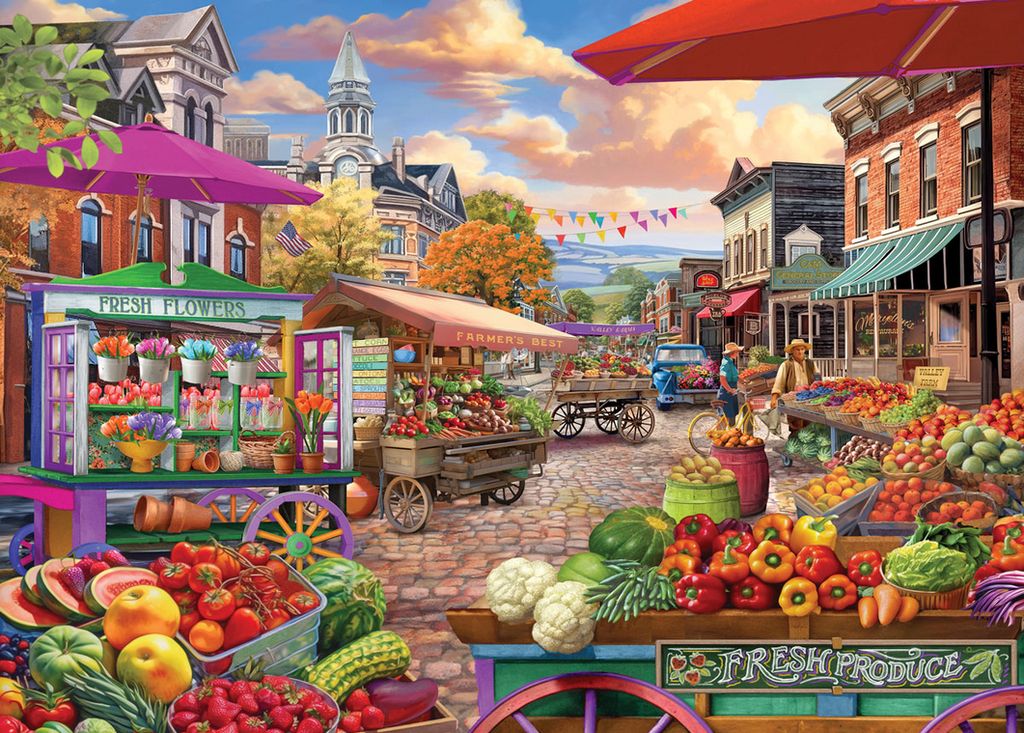 Market Day Jigsaw Puzzle