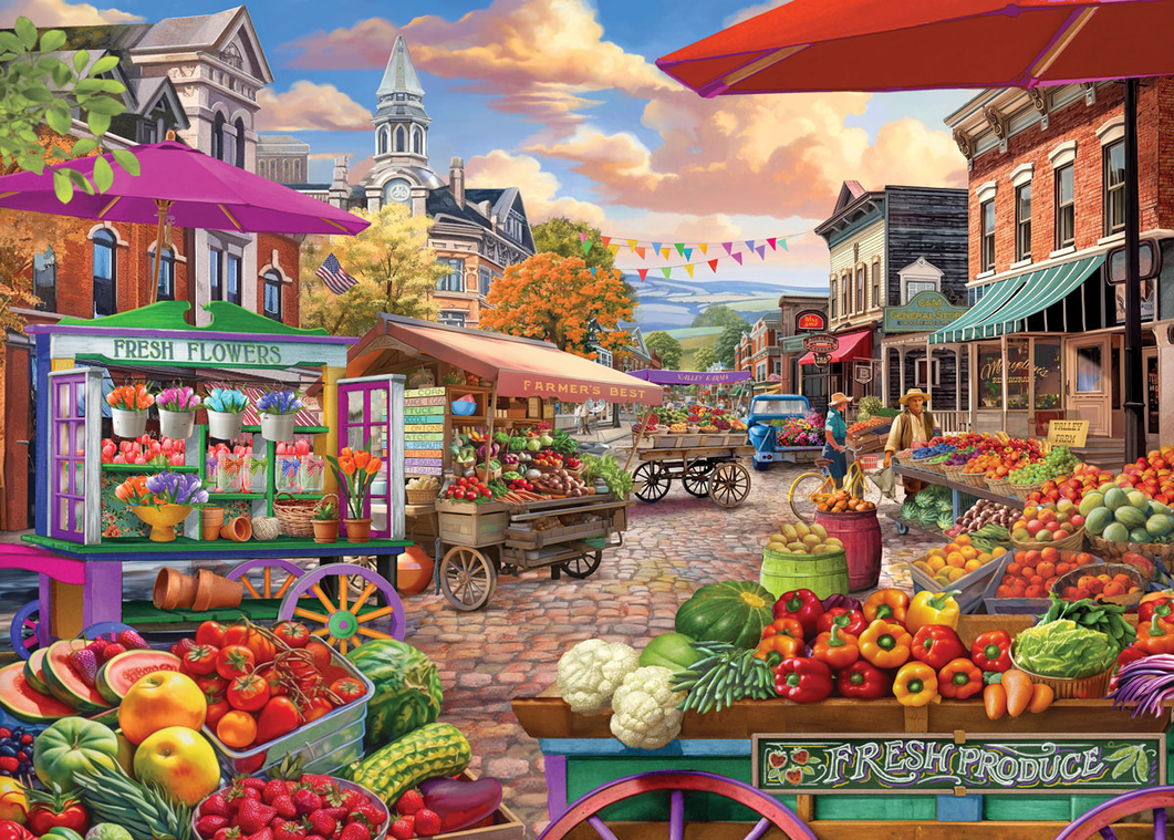 Market Day Jigsaw Puzzle