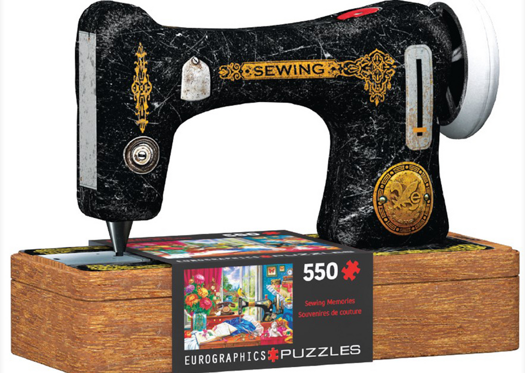 Sewing Memories Tin Jigsaw Puzzle