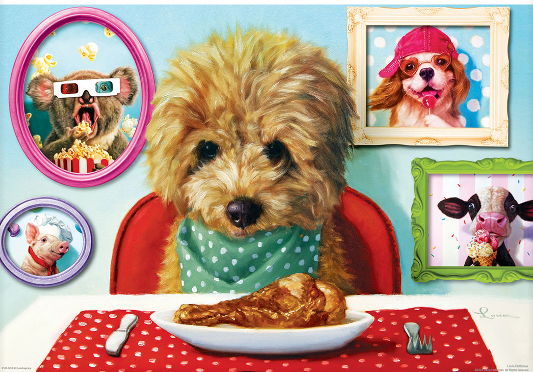 Dinner Time Lunch Bag Jigsaw Puzzle