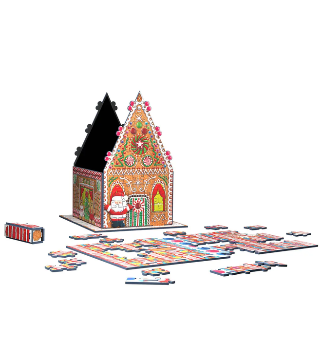 Gingerbread House 3D Jigsaw Puzzle