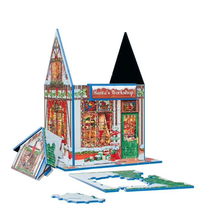 Santa's Workshop 3D Jigsaw Puzzle