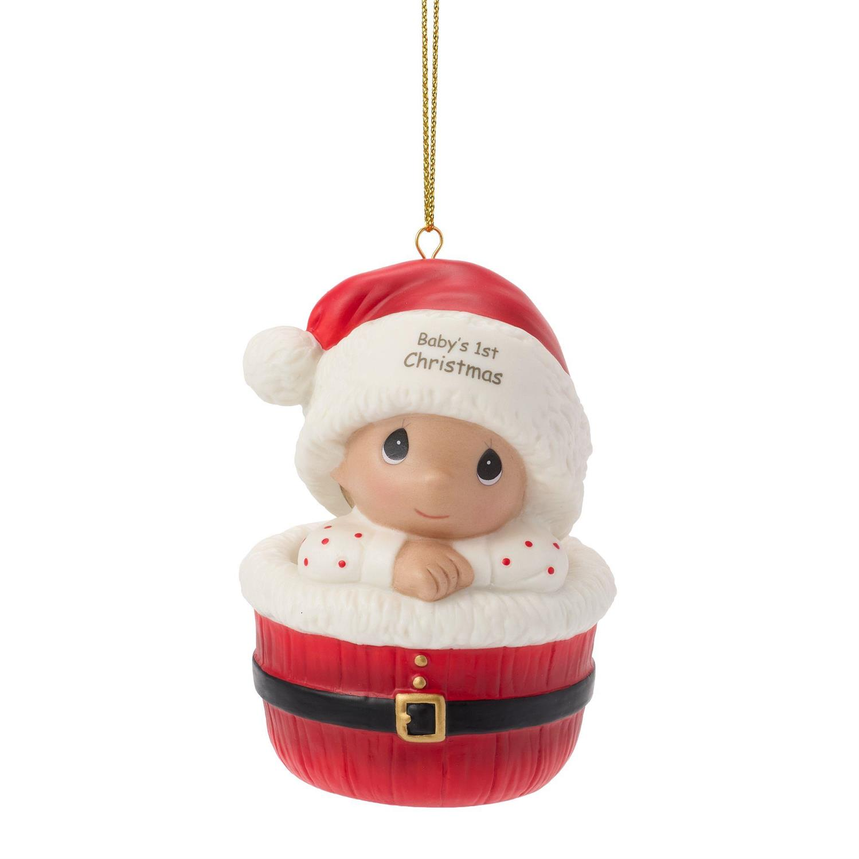 Baby's 1st Christmas Precious Moments Ornament - Medium Skin Tone