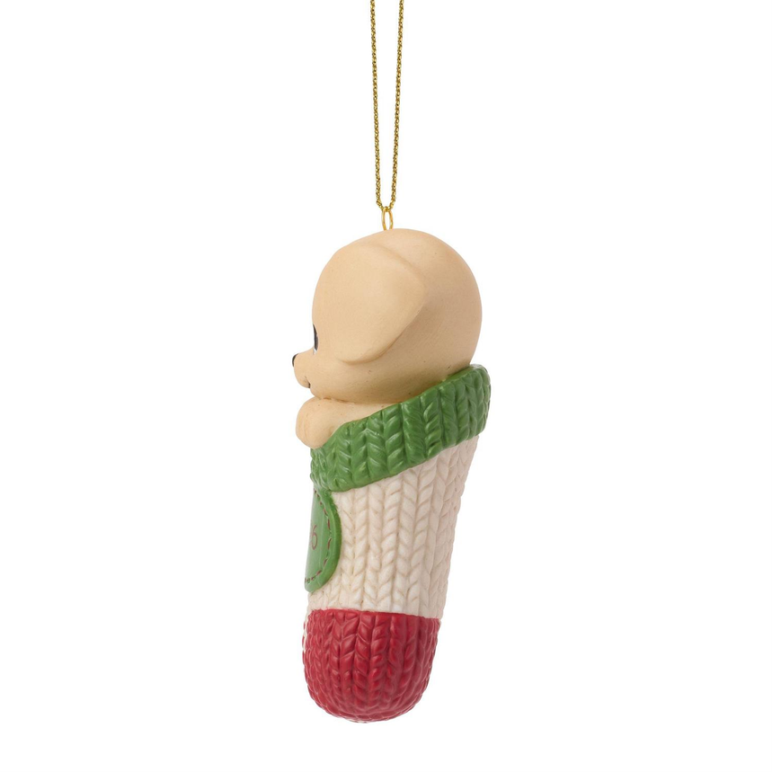 Paw-fectly Cozy Christmas Precious Moments 2026 Dated Ornament