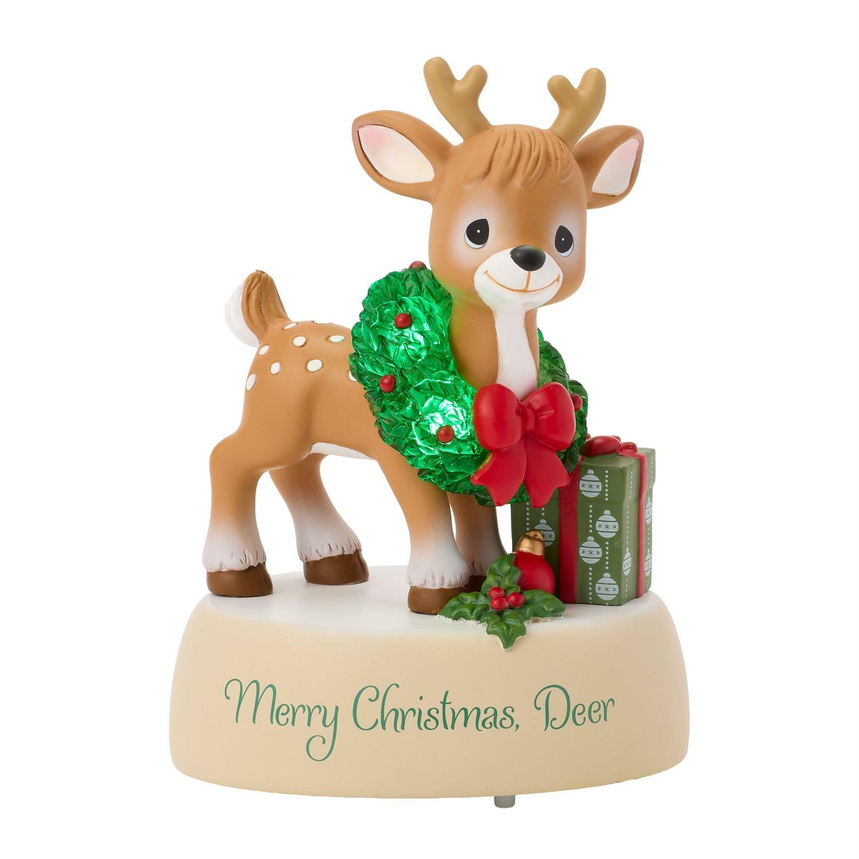 Merry Christmas, Deer Precious Moments Figurine