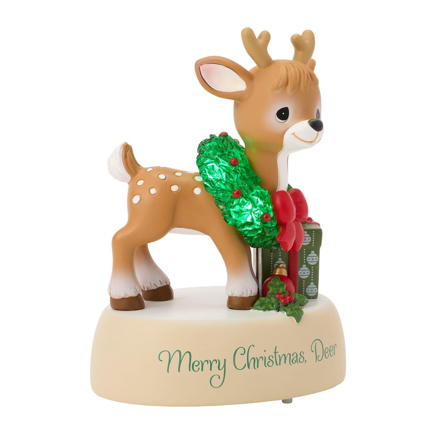 Merry Christmas, Deer Precious Moments Figurine