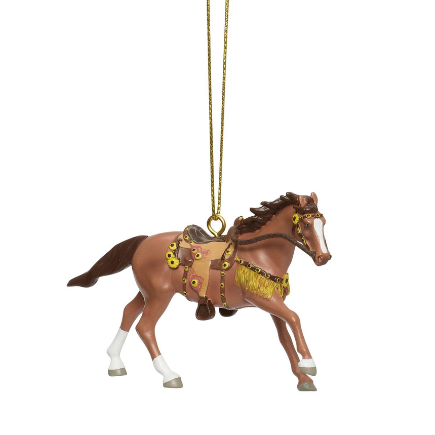 Sunflower Sorrel Paainted Ponies Ornament