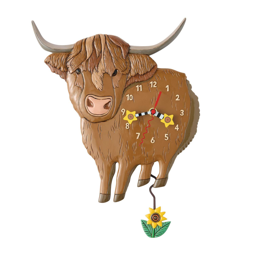 Sunny Moo Wal Clock