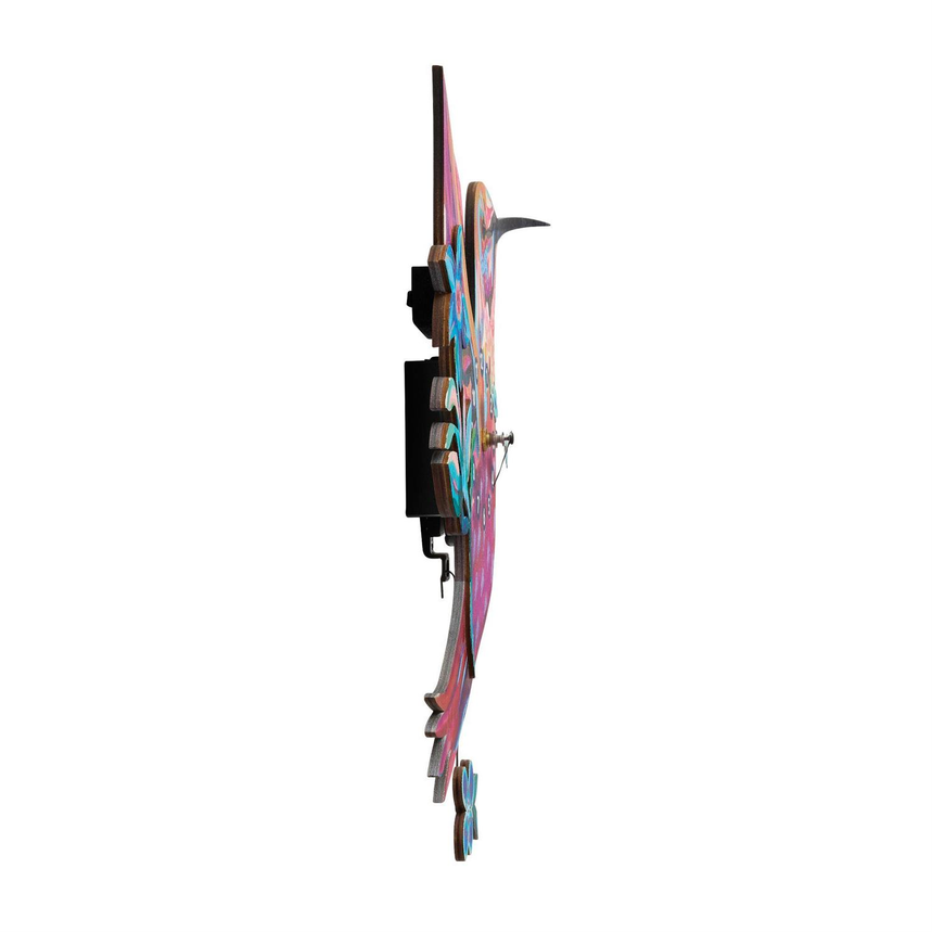 Sweet Nectar Hummingbird Wall Clock