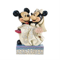 Congratulations Jim Shore Mickey & Minnie Wedding Figurine