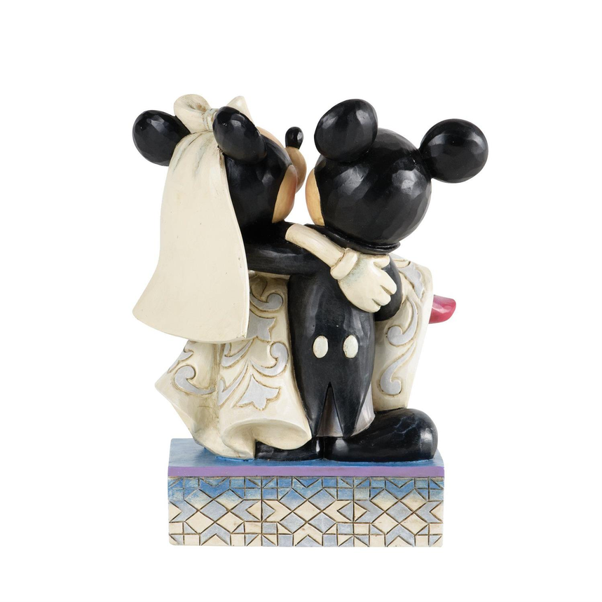 Congratulations Jim Shore Mickey & Minnie Wedding Figurine