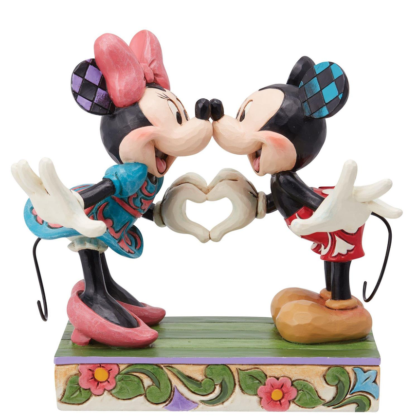 A Sign Of Love Jim Shore Mickey & Minnie Figurine