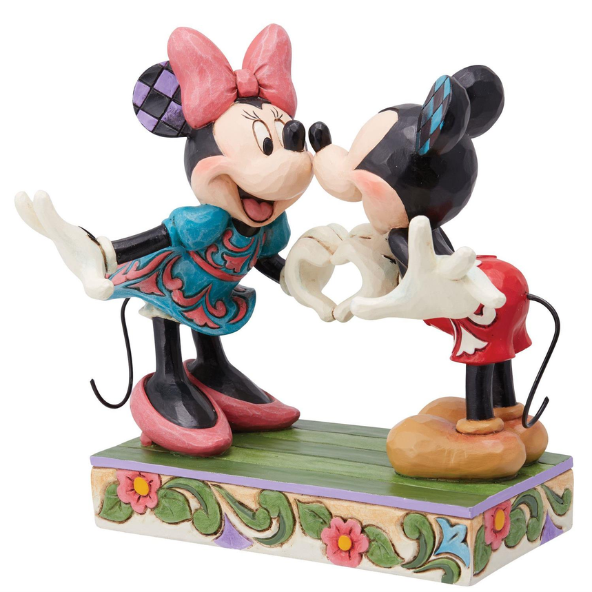 A Sign Of Love Jim Shore Mickey & Minnie Figurine