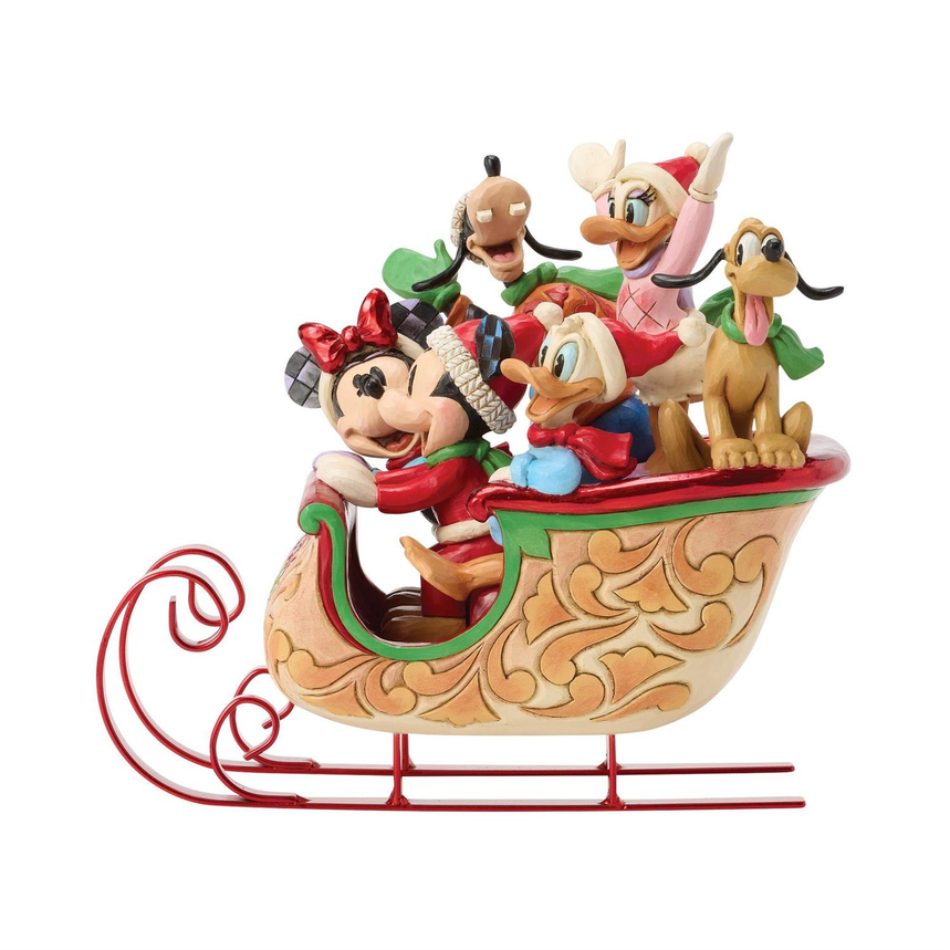 A Sleigh Full Of Joy Jim Shore Figurine