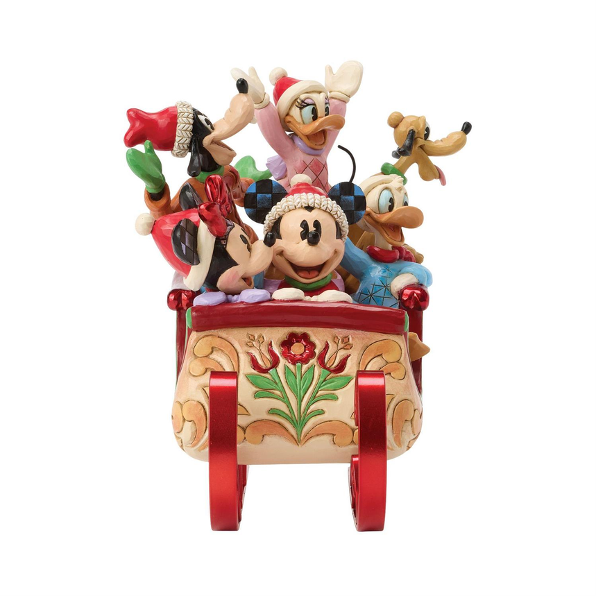 A Sleigh Full Of Joy Jim Shore Figurine