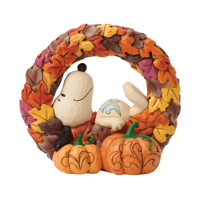 Layers Of Autumn Jim Shore Snoopy Figurine