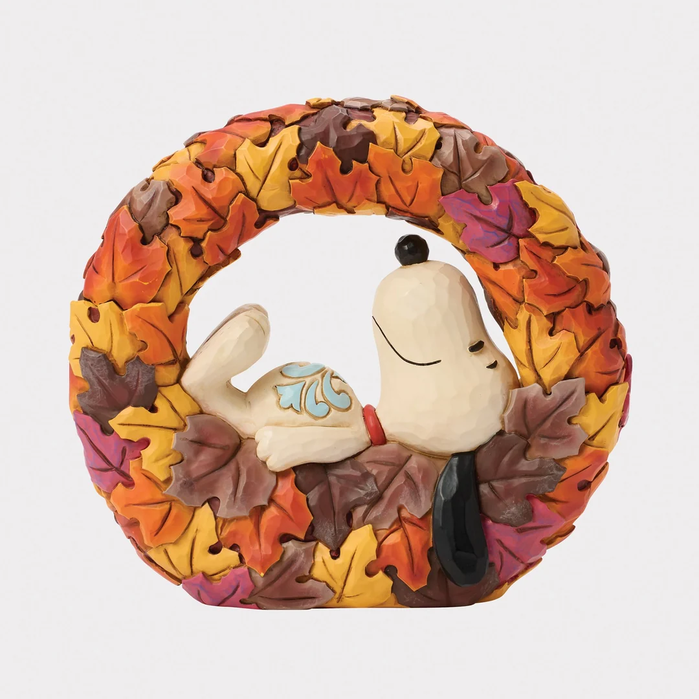 Layers Of Autumn Jim Shore Snoopy Figurine