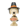 Snoopy w/Pumpkin Pie Mini Jim Shore Figurine