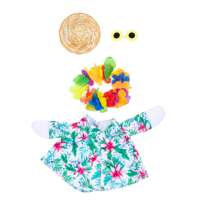 Giddy the Goose Hawaiian Vacation Outfit
