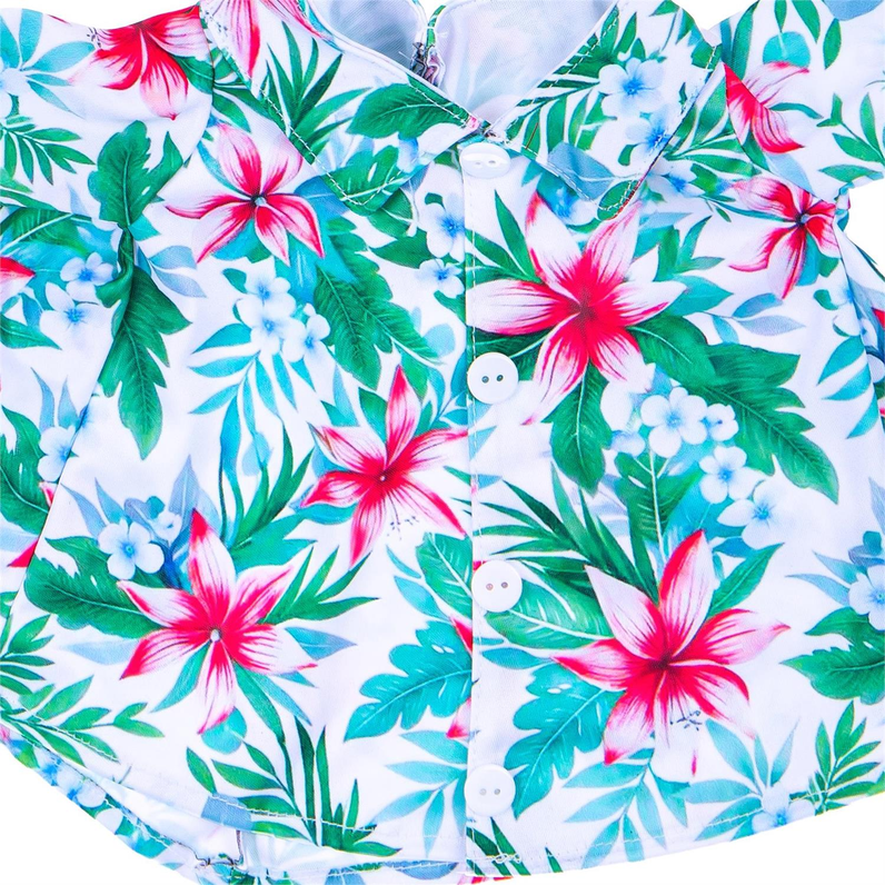 Giddy the Goose Hawaiian Vacation Outfit