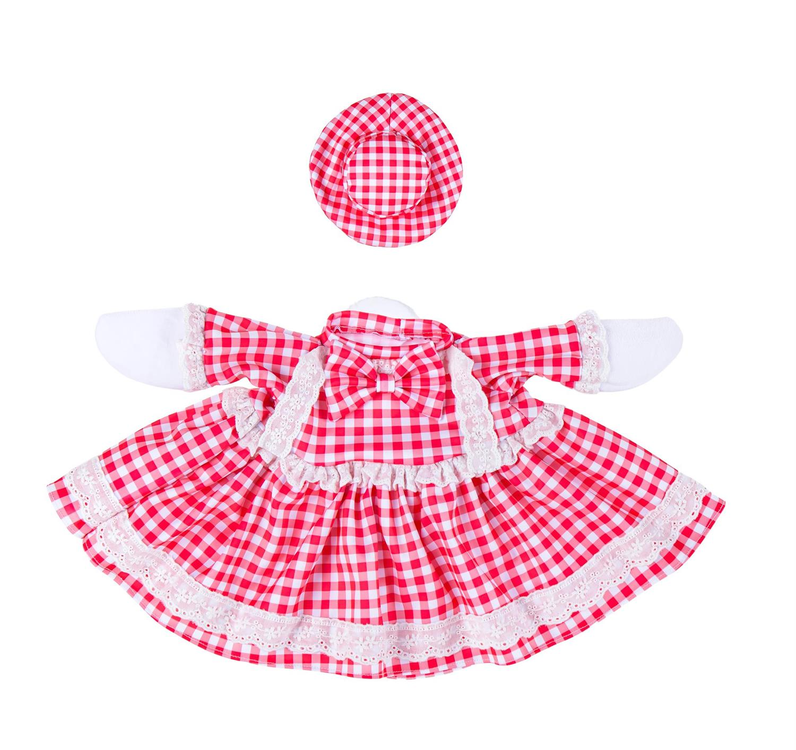 Giddy the Goose Plaid Dress Outfit