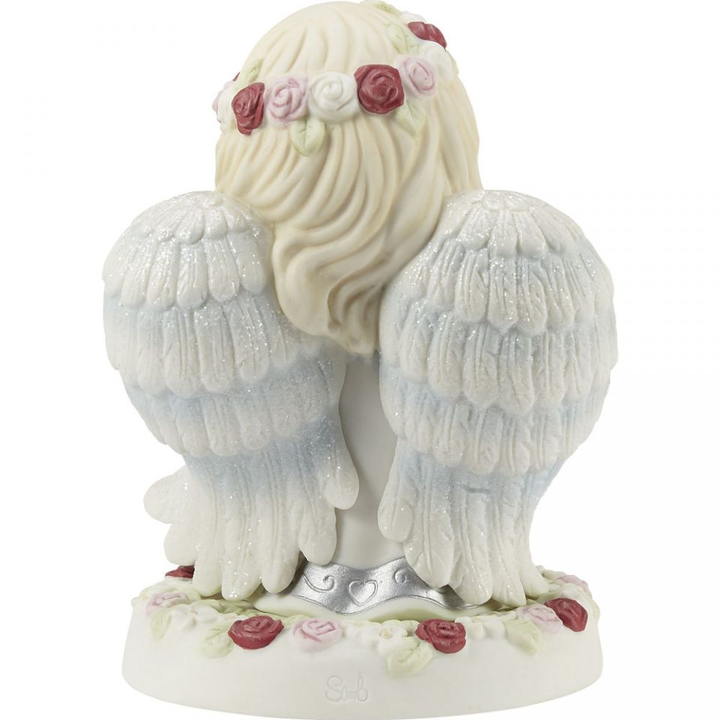 On Angels' Wings Precious Moments Figurine