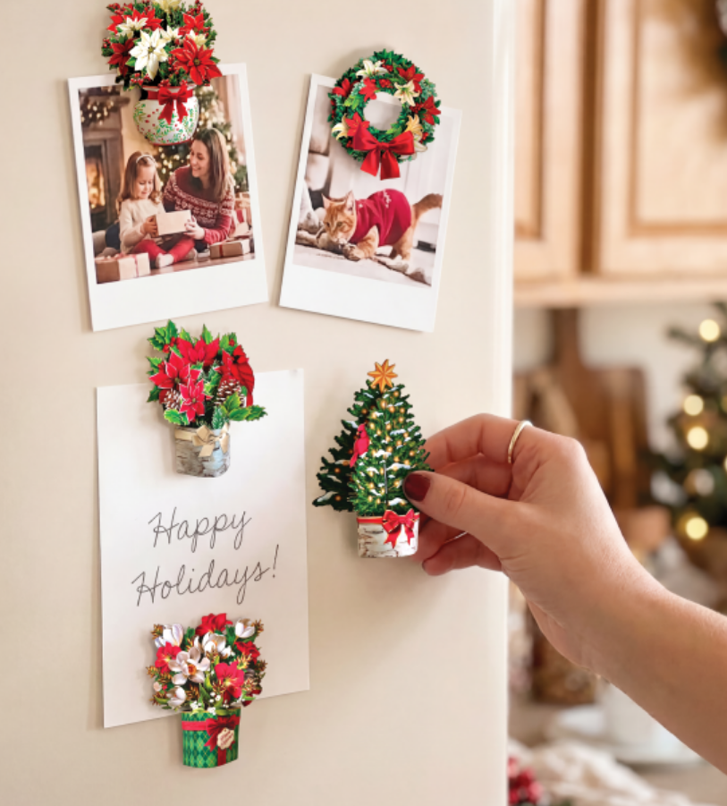 Mini Holiday Magnets