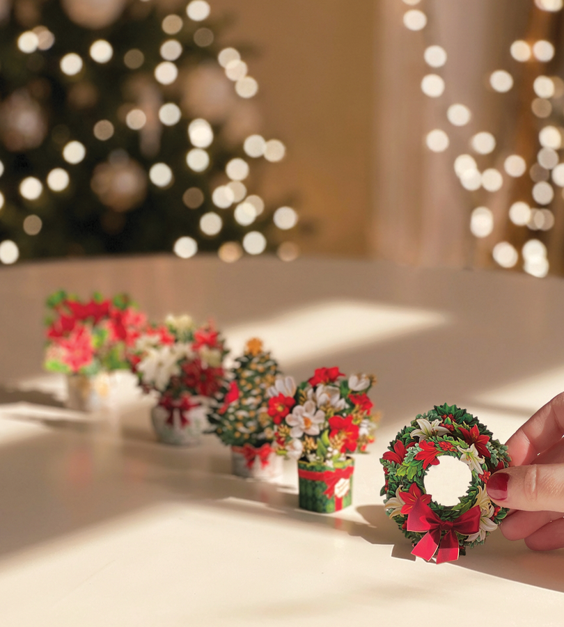 Mini Holiday Magnets