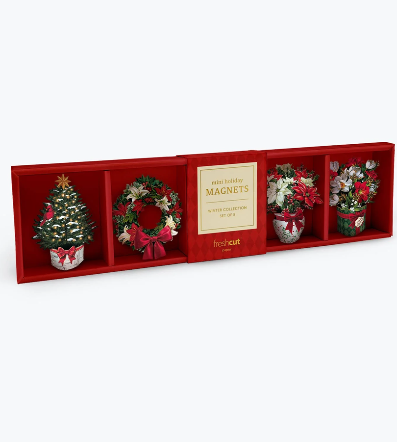 Mini Holiday Magnets