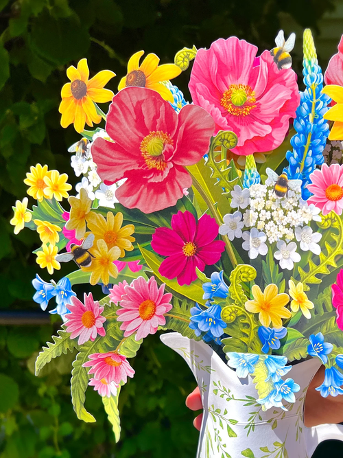 Wildflower Meadow FreshCut Paper Pop-Up Bouquet
