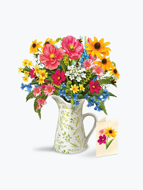 Wildflower Meadow FreshCut Paper Pop-Up Bouquet