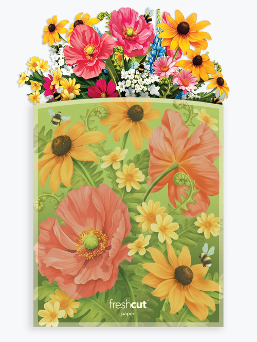 Wildflower Meadow FreshCut Paper Pop-Up Bouquet