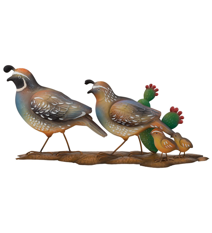 Quail Family Parade