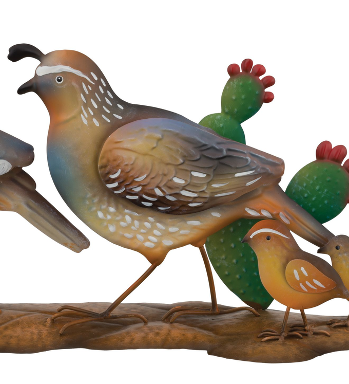 Quail Family Parade