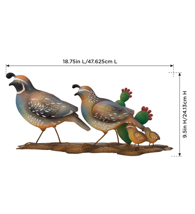 Quail Family Parade