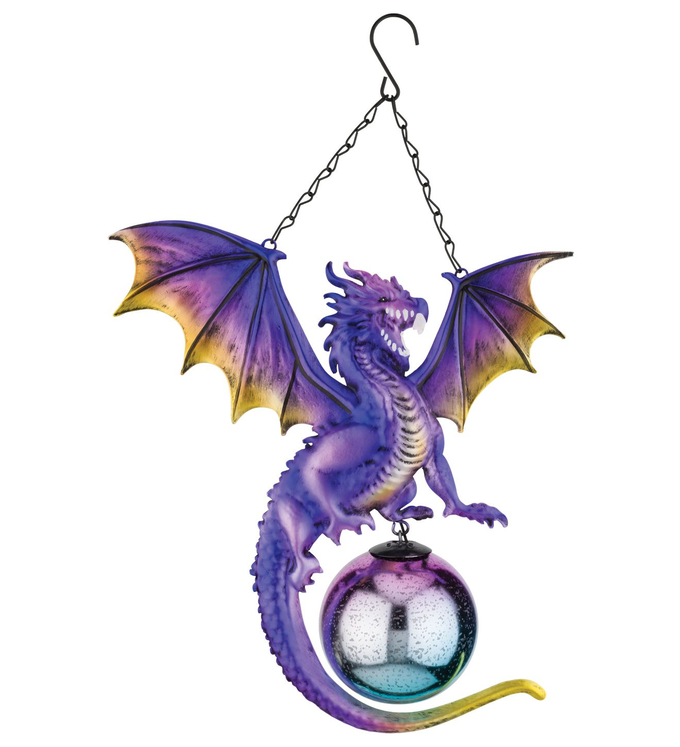 Purple Dragon Solar Lantern